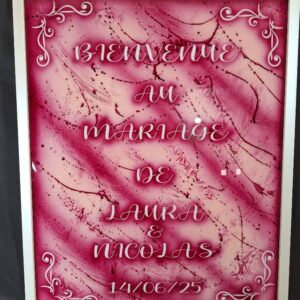 Panneau de bienvenue